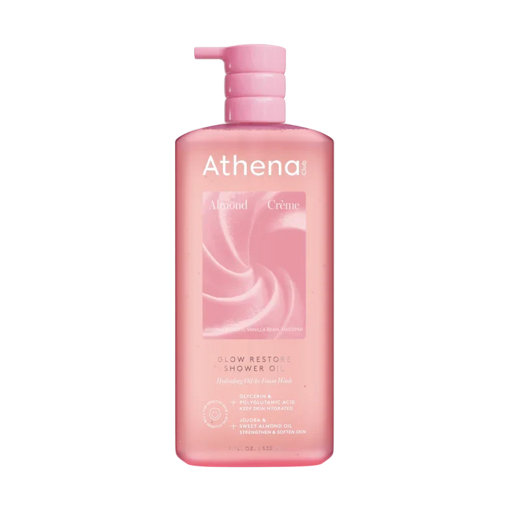 Glow Restore Shower Oil A4 Almond Crème